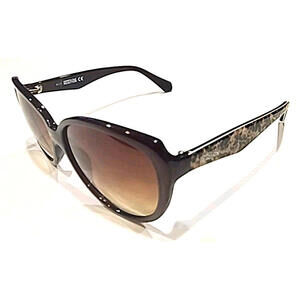 Kenneth Cole Reaction Tortoise Brown Gradient Oversized Cat Eyes Sunglasses